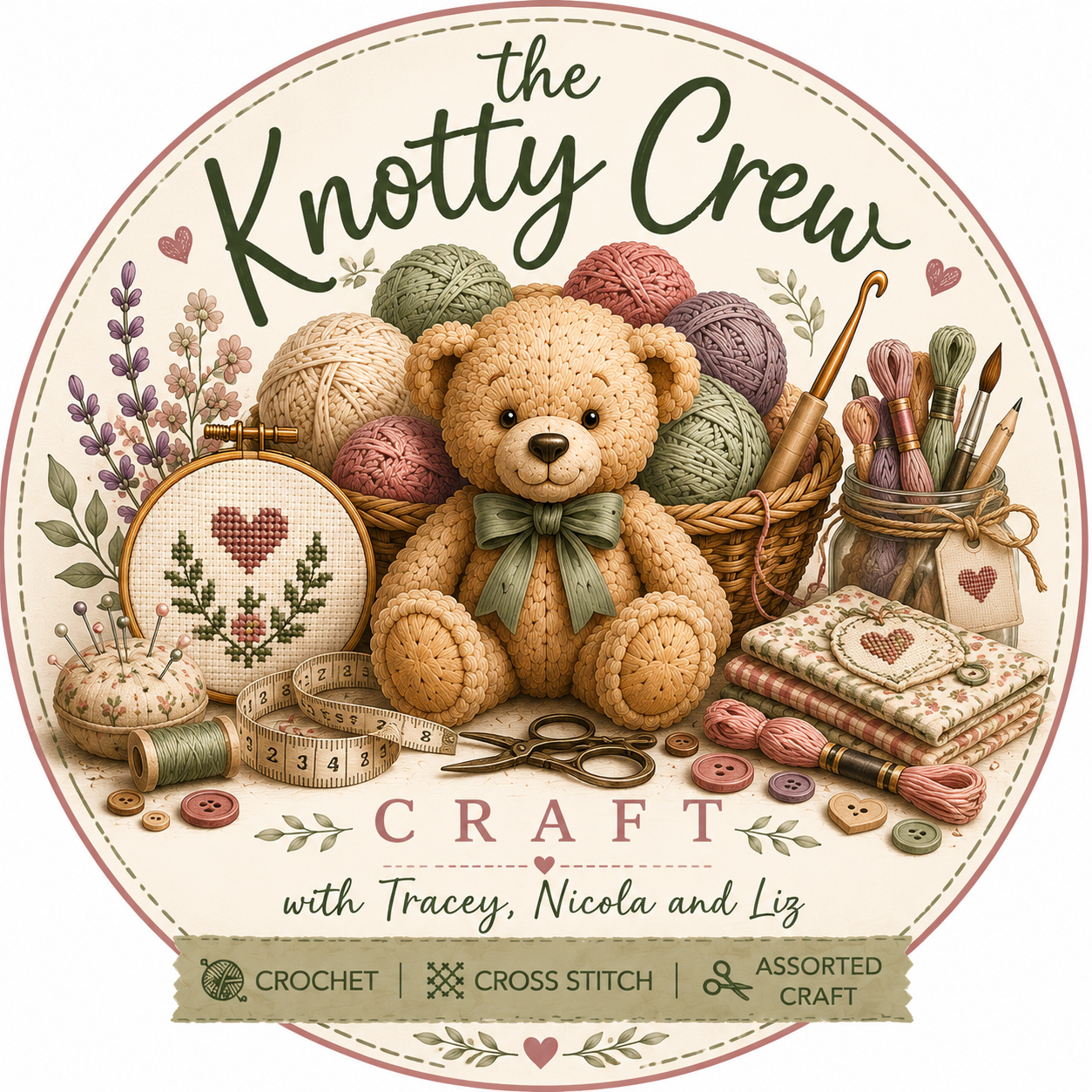 The Knotty Crew Craft logo